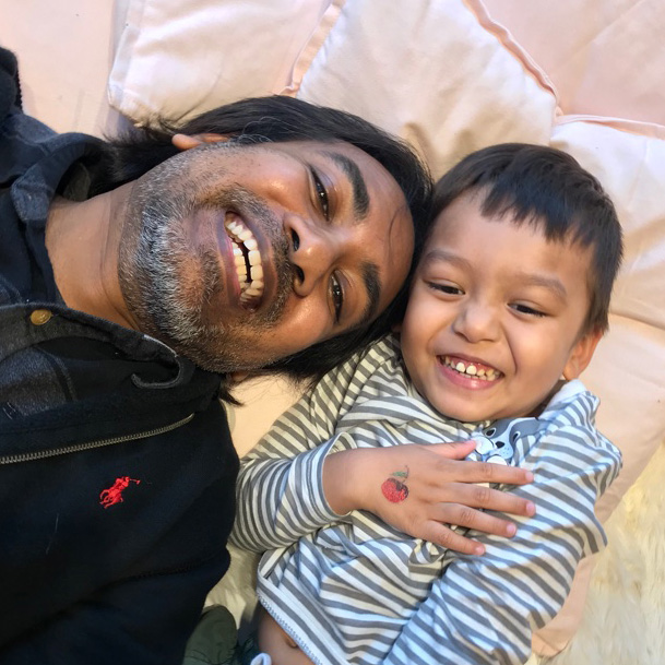 Dad and Baby